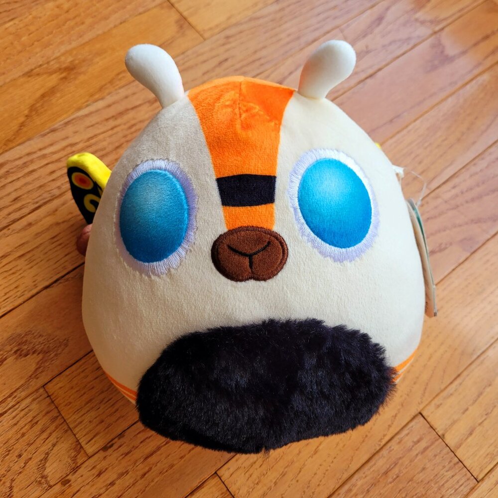 Squishmallows Kellytoy Plush Godzilla Mothra 8"